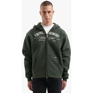 Croyez Artist Club Zip-Hoodie - Dark Green XXS