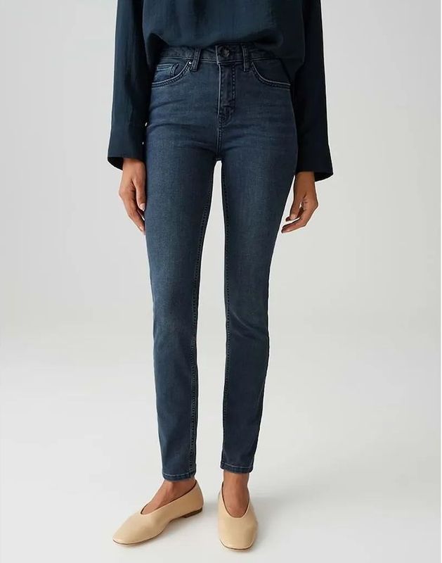 Opus Jeans Elma blue black Jeans donker dames