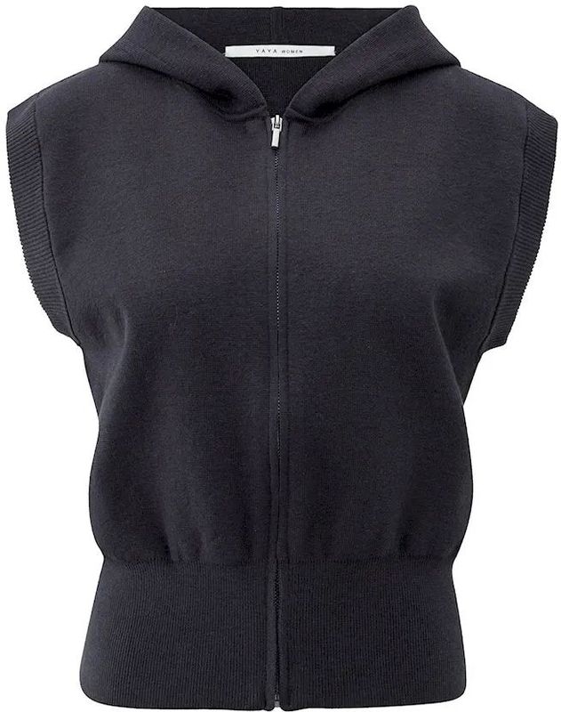 Yaya - Gilet - Donkerblauw - Dames