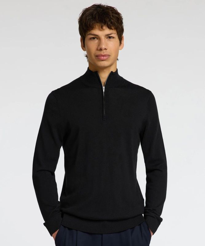 Gebreide Trui - Hoge Hals - Lange Mouwen - Regular Fit - 100% Merinowol