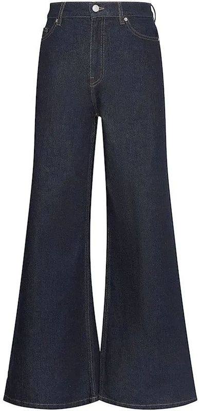Moss Copenhagen - Solia Ada Wide Leg - Jeans - Marine