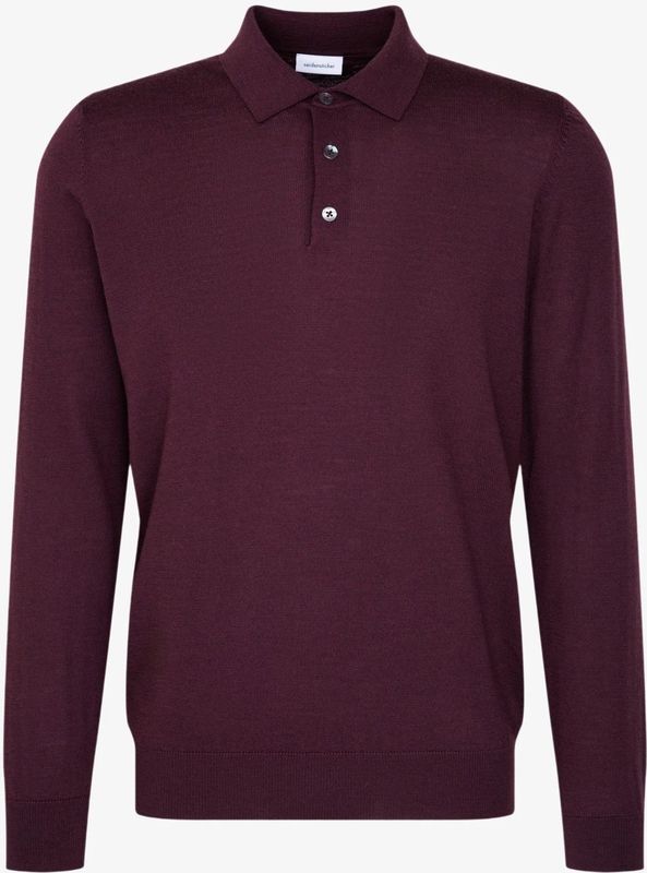 SEIDENSTICKER Trui 'Schwarze Rose'  wijnrood