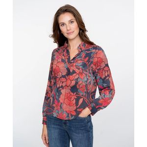Geisha Blouse Allover Print