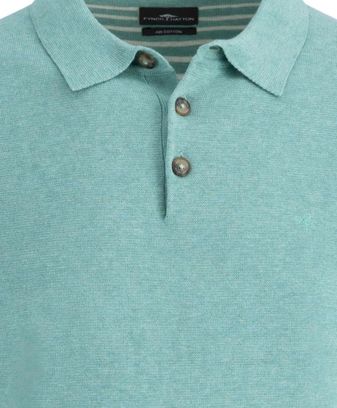 Fynch Hatton - 1507320 - Poloshirt - Korte Mouw