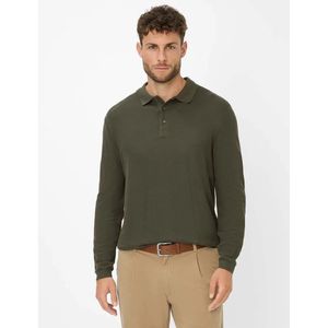 Brax - Style PAROS - Poloshirt - Groen - Katoenmix