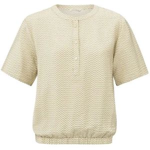 YAYA Polo Rib Print