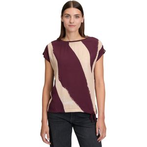 Betty & Co - Casual Shirt - Rood - Dames - Met Print