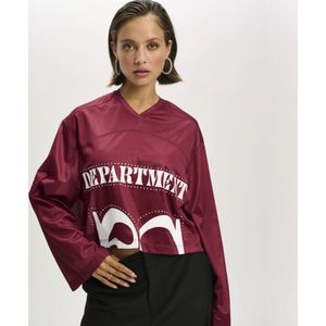 Refined Department - T-shirt V - Bordeaux