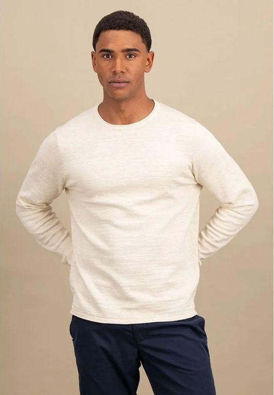 Fynch-Hatton - Trui - Effen - Creme