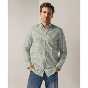 State of Art Overhemd Allover Print Regular Fit