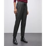 Street One Dames Gemêleerde broek met band in Grijs, in size: 32