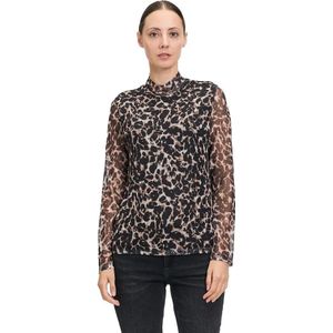 Betty & Co Mesh Top Animalprint