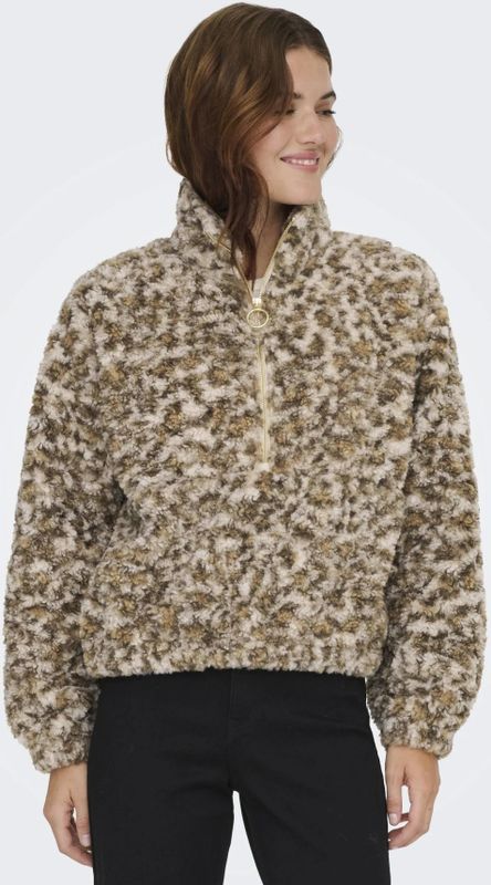ONLY Trui Zip-Up Teddy