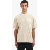 Croyez - Oversized Stamp T-Shirt - Lichtgrijs