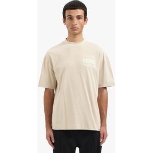 Croyez - Oversized Stamp T-Shirt - Lichtgrijs
