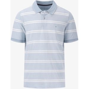 Fynch Hatton - 2-tone Stripe - Korte Mouw Poloshirt