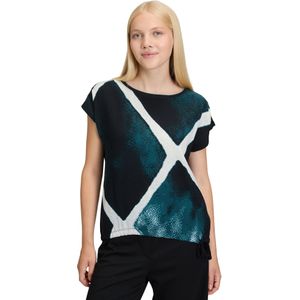 Betty & Co - Casual Shirt - Blauw - Dames - Met Print