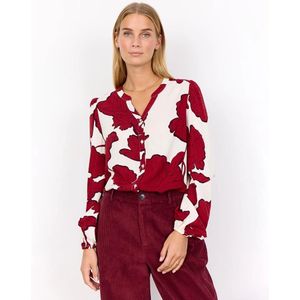 Soyaconcept - Blouse Vigdis - Rood/Dessin