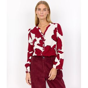 Soyaconcept - Blouse Vigdis - Rood/Dessin