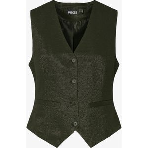 PIECES - PCBOSELLA - Gilet - Zwart