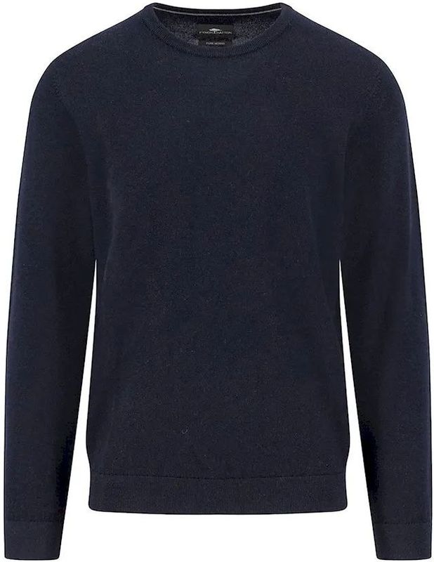 Fynch Hatton - 1509715 - Wollen Trui - Ronde Hals