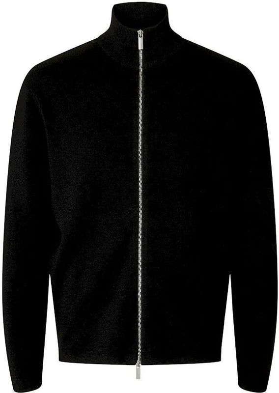 Selected - Teller Relaxed Fit - Vest - Met Volledige Rits - Lange Mouwen