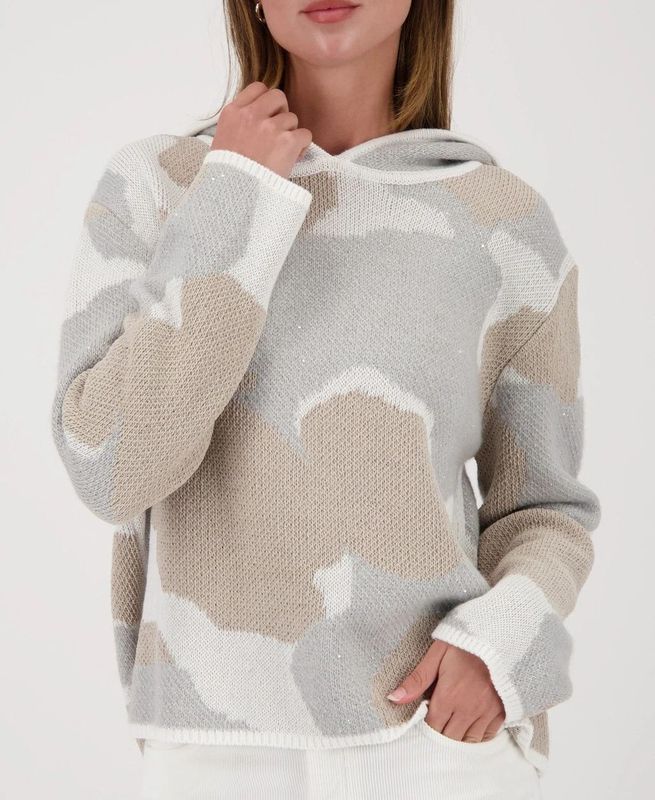 Monari Hoodie Gevlekt