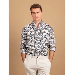 Fynch Hatton - Summer Linen Prints - Overhemd - Lange Mouwen