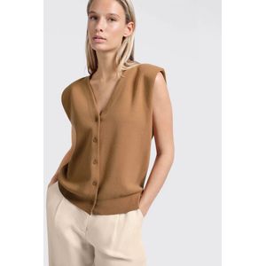 YAYA Gilet Schouderdetails