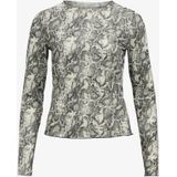 OBJECT - OBJMONTANA - Longsleeve - Beige - Dierenprint