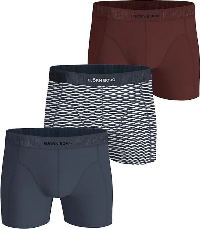 Björn Borg - MP003 - Boxershorts - Zwart - 3-pack - Biologisch Katoen