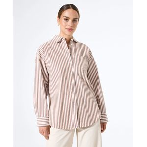 Garcia - J50031 - Blouse - Off-white - Gestreept