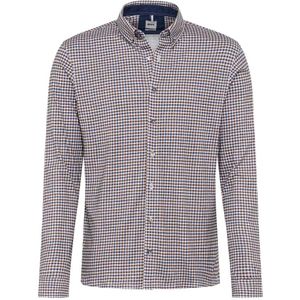 Brax - Style DANIEL - Overhemd - Nougat - Puur Katoen