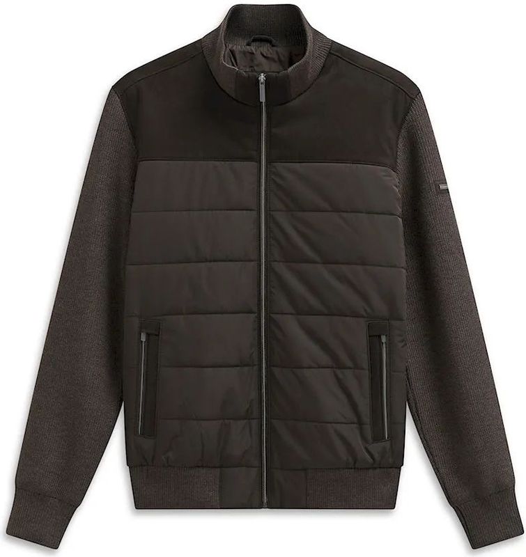 Bugatti - Vest 7600-85552D - Heren Vest - Donker - Gewatteerd