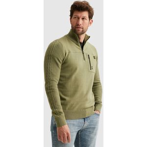 PME Legend Half Zip Trui Effen