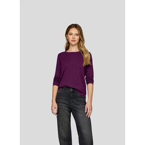 Rabe - T-Shirt - Paars - Strass