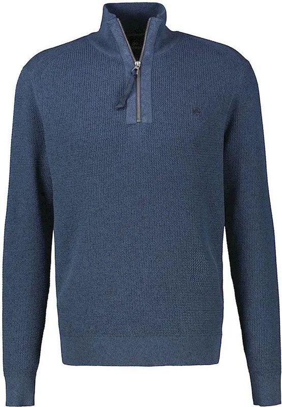 Lerros - Schipperstrui - Classic Navy - Gebreide Troyer - Lange Mouwen