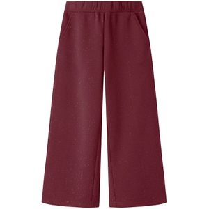 Broek - Zware Jersey - Wijde Pijpen - Verstelbare Taille - Glitter Detail