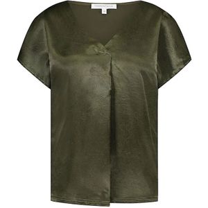 Tramontana Top Crinkled Satin