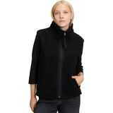 Betty & Co - Imitatiebont Vest - Zwart