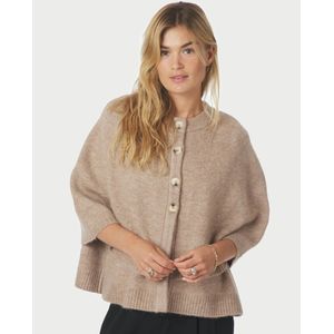 Neo Noir - Vest Cape Josei - Beige - Carnavalsjassen