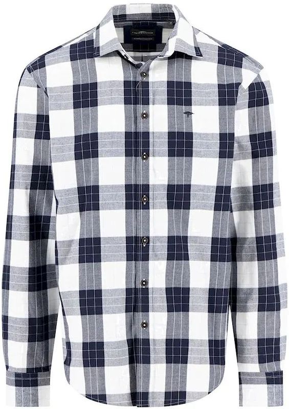 Fynch Hatton - 15105663 - Overhemd - Ruitpatroon - 100% Katoen