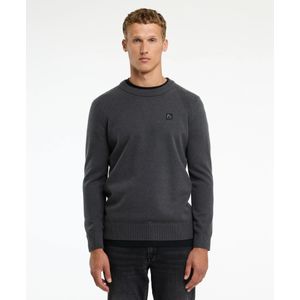 Chasin - Finn Wool - Gebreide Trui - Antraciet