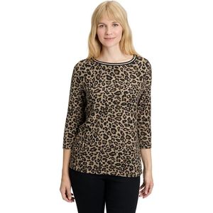 So Cosy - T-shirt - Bruin - Leopard Dessin