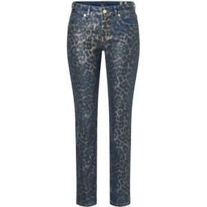 MAC - Skinny Jeans - Blauw - Dames