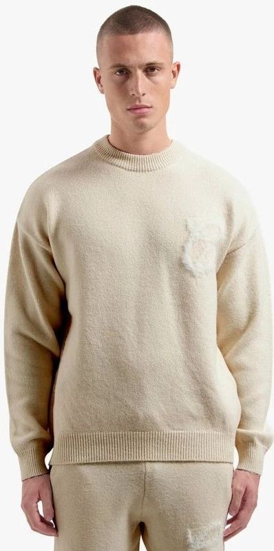 Croyez Fluffy Essence Knit Sweater - Brown XXS