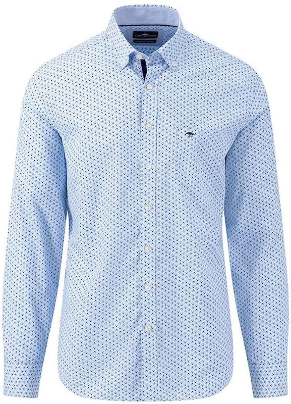 Fynch Hatton - 14138150 - Overhemd - Gestippeld - Lange Mouwen
