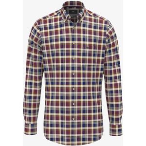 Fynch Hatton - 15098820 - Overhemd - Ruitpatroon - Lange Mouwen