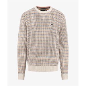 Fynch Hatton - 1412608 - Meerkleurige Visserstrui - O-Hals