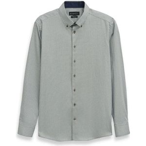 bugatti - Overhemd - Mintgroen - Regular Fit - Lange Mouw